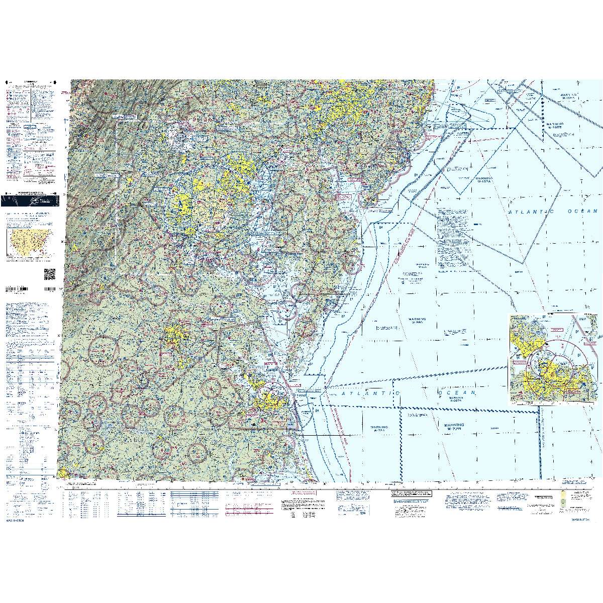 FAA Aeronautical Charts Sectional Charts FAA Chart VFR Sectional WASHINGTON