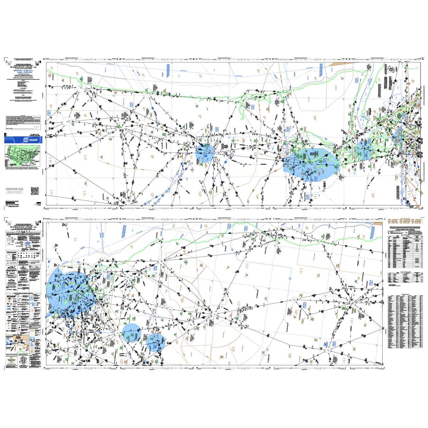 FAA Aeronautical Charts Enroute Charts FAA Chart Enroute Low