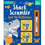 Activity Books: Aquarium :Shark Scramble: Spot the Difference (Pull-tab Wipe-clean Activity Book)