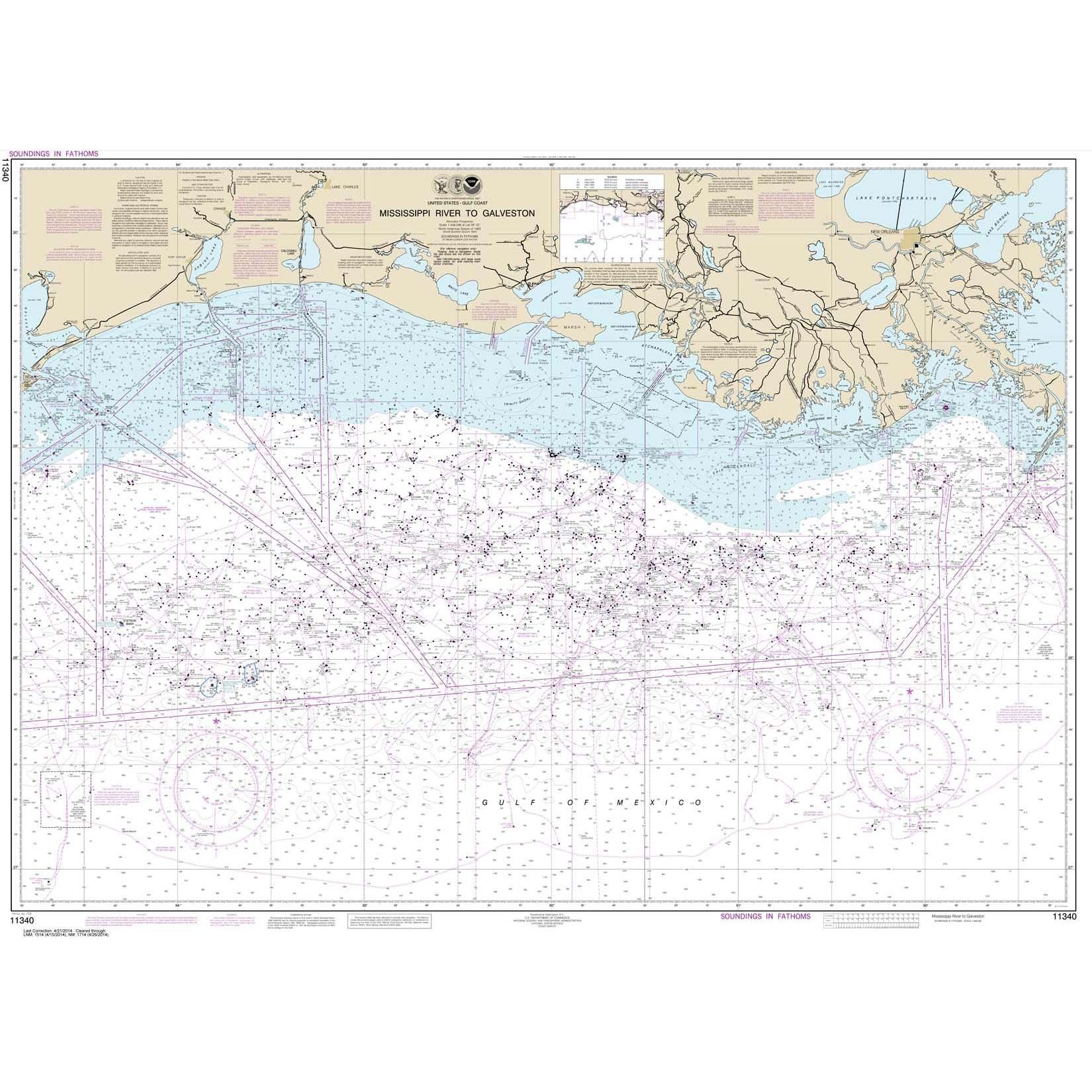 Nautical Charts & Books NOAA Charts for U.S. Waters Gulf Coast