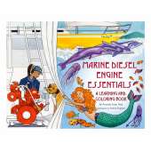 Coloring Books :Marine Diesel Engine Essentials: A Learning and Coloring Book
