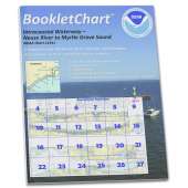 Atlantic Coast Charts :NOAA BookletChart 11541: Intracoastal Waterway Neuse River to Myrtle Grove Sound