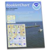 Atlantic Coast Charts :NOAA BookletChart 12327: New York Harbor, Handy 8.5" x 11" Size. Paper Chart Book Designed for use Aboard Small Craft