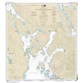Alaska Charts :NOAA Chart 17324: Sitka Sound to Salisbury Sound: Inside Passage;Neva Str.-Neva Pt. to Zeal Pt.