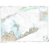 Atlantic Coast Charts :NOAA Chart 13209: Block Island Sound and Gardiners Bay; Montauk Harbor