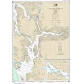 Alaska Charts :NOAA Chart 17385: Ernest Sound-Eastern Passage and Zimovia Strait;Zimovia Strait