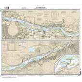 Pacific Coast Charts :NOAA Chart 18531: Columbia River Vancouver to Bonneville; Bonneville Dam