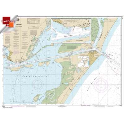 Gulf Coast Charts :Small Format NOAA Chart 11312: Corpus Christi Bay - Port Aransas to Port Ingleside