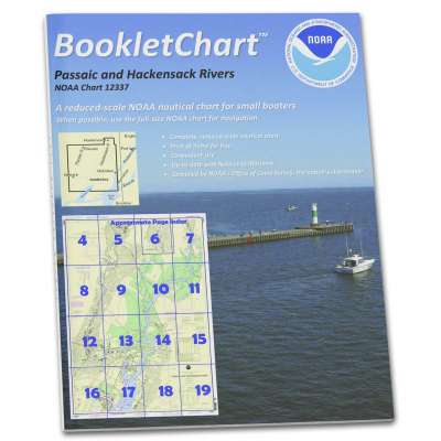 Atlantic Coast Charts :NOAA BookletChart 12337: Passaic and Hackensack Rivers