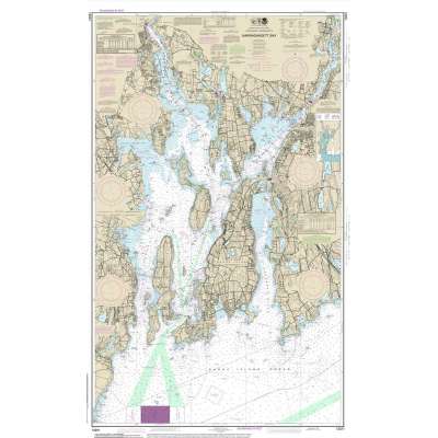 Atlantic Coast Charts :NOAA Chart 13221: Narragansett Bay