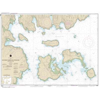 Atlantic Coast Charts :NOAA Chart 13321: Southwest Harbor and Approaches