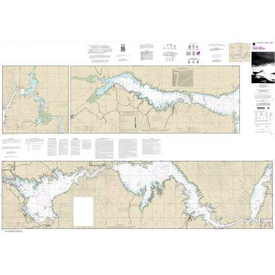 Pacific Coast Charts :HISTORICAL NOAA Chart 18687: Lake Mead