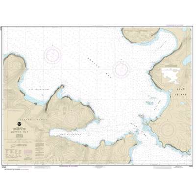 Alaska Charts :HISTORICAL NOAA Chart 16532: Akutan Bay: Krenitzin Islands