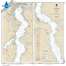 Atlantic Coast Charts :Waterproof NOAA Chart 11492: St. John's River Jacksonville to Racy Point