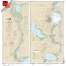 Atlantic Coast Charts :Small Format HISTORICAL NOAA Chart 11498: St. Johns River Lake Dexter to Lake Harney