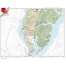 Atlantic Coast Charts :Small Format NOAA Chart 12224: Chesapeake Bay Cape Charles to Wolf Trap