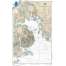 Atlantic Coast Charts :Waterproof NOAA Chart 13318: Frenchman Bay and Mount Desert lsland