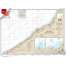 Great Lakes Charts :Small Format NOAA Chart 14823: Sturgeon Point to Twentymile Creek;Dunkirk Harbor;Barcelona Harbor