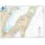 Waterproof NOAA Charts :Waterproof NOAA Chart 14910: Lower Green Bay;Oconto Harbor;Algoma