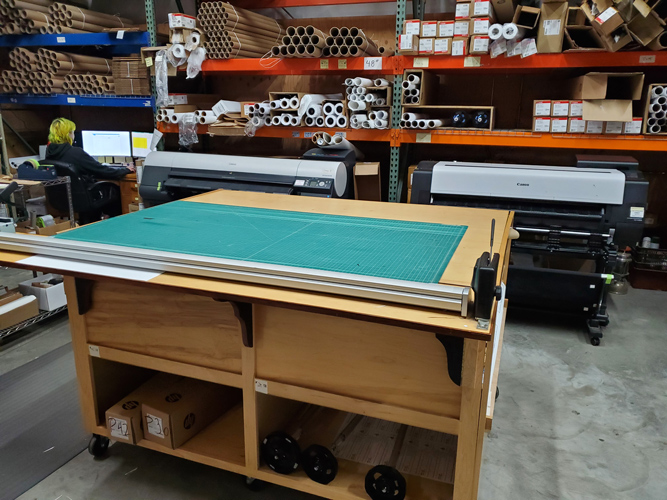Three Large Format Printers