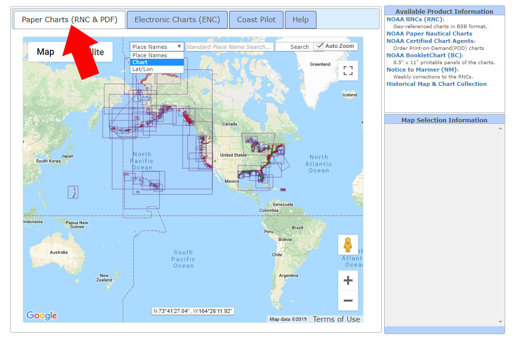 Noaa Chart Locator