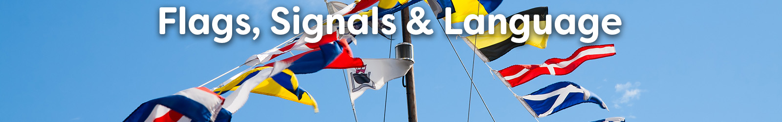 flags signals and language - Paracay