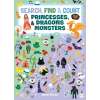 Search, Find & Count: Princesses, Dragons & Monsters - Book - Paracay