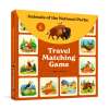 Animals Of The National Parks Travel Matching Game - Book - Paracay