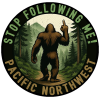 Stop Following Me - PNW - Sticker - Paracay
