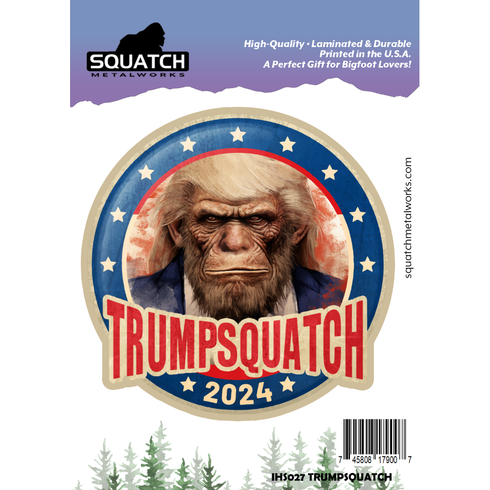 Trump Squatch - Vinyl Sticker (1 STICKER) - Paracay