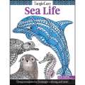 Tangle Easy: Sea Life Coloring Book
