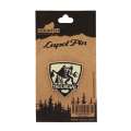 Bigfoot Believe Shield - Lapel Pin on Hang Tag - Paracay