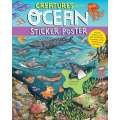 Creatures of the Ocean Sticker Poster - Book - Paracay