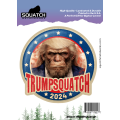 Trump Squatch - Vinyl Sticker (10 pack) - Paradise Cay Publications