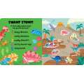 Easy Peely Dinosaurs - Peel, Stick, Play! - Book - Paracay