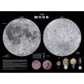 The Moon: Stargazer Map and Guide - Book - Paracay