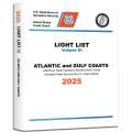2025 USCG Light List III: Atlantic Coast and Gulf Coasts - Little River, South Carolina to Econfina River, Florida - Book - Paracay