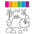 My First Painting Book: Dinosaurs - Book - Paracay