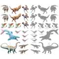 Roaring, Rumbling Tattoo Dinosaurs - Book - Paracay