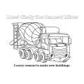 Super Cool Trucks, Tractors, And Cars Coloring Book - Book - Paracay