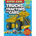 Super Cool Trucks, Tractors, And Cars Coloring Book - Book - Paracay