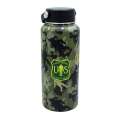 Leave Only Footprints Green Camo - 32 oz. Water Bottle - Paracay