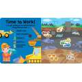 Easy Peely Diggers - Peel, Stick, Play! - Board Book - Paracay