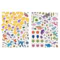 Glow-in-the-Dark Dinosaurs Sticker Activity Book - Book - Paracay