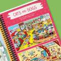 Scratch-Off Hidden Pictures Animal Puzzles - Book - Paracay