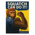 Squatch Can Do It! - Vinyl Sticker (1 STICKER) - Paracay