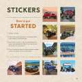 My Sticker Paintings: Jeep - Book - Paracay