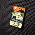 San Juan Islands - Lapel Pin - Paracay
