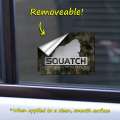 Squatch Metalworks Logo Green Camo - Vinyl Sticker (1 STICKER) - Paracay