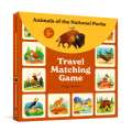 Animals Of The National Parks Travel Matching Game - Book - Paracay